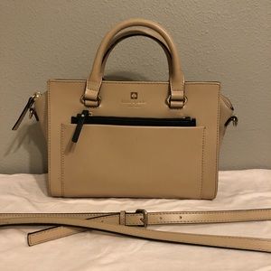 Nude Kate spade box purse
